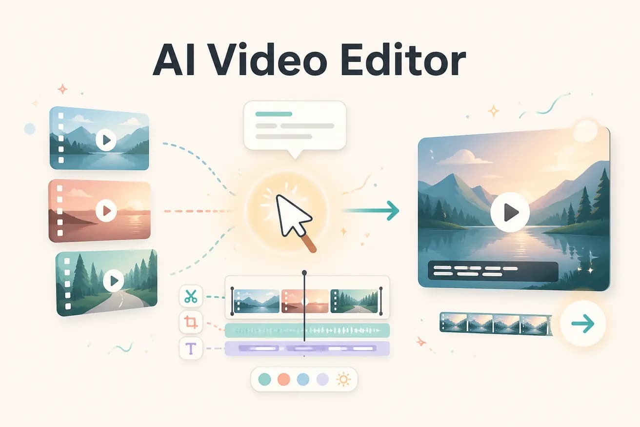 AI video editor — Editly prompt interface for automatic editing