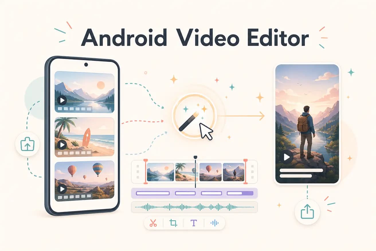 Android video editor — Editly Chrome browser vs native apps
