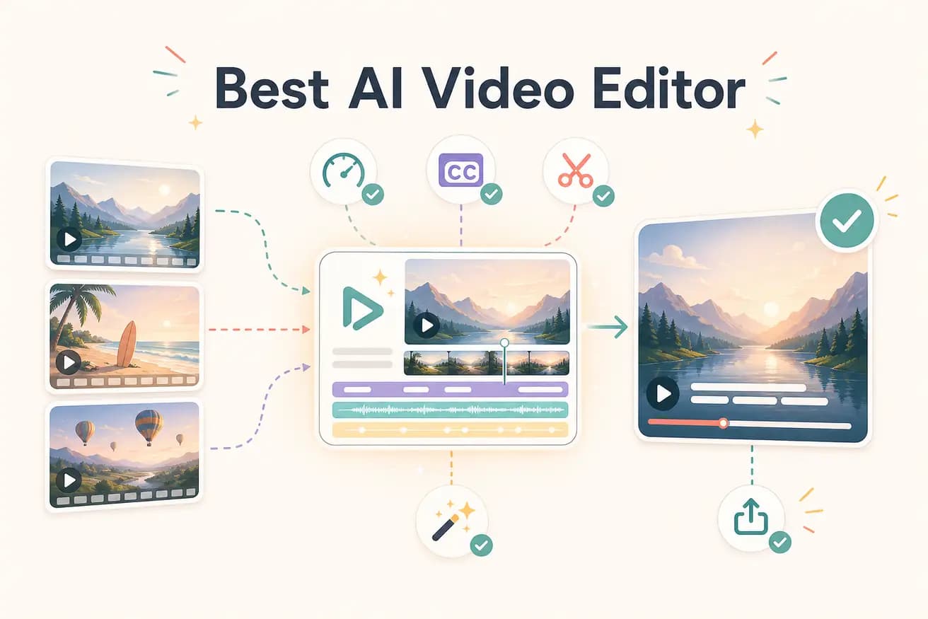 Best AI video editor prompt interface