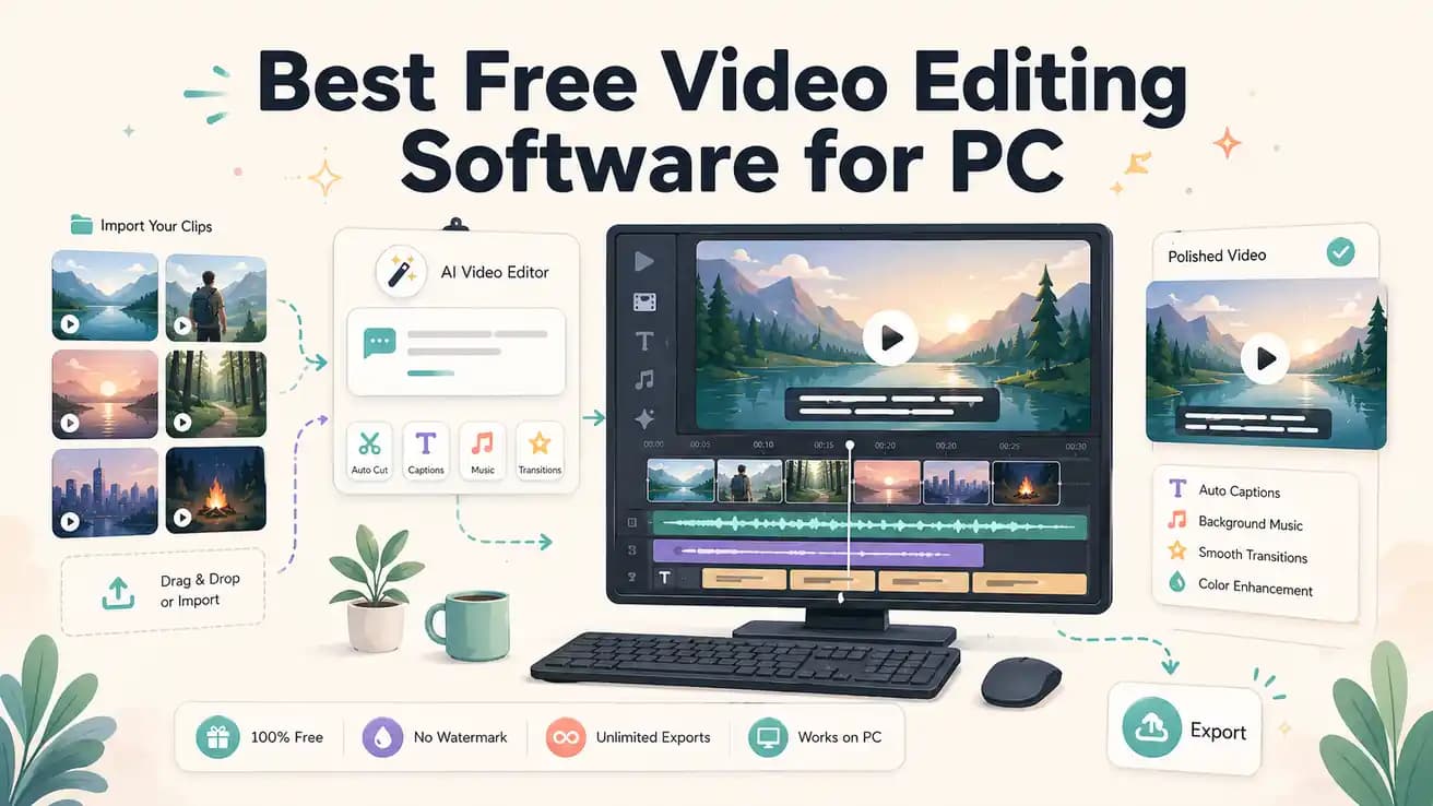 Best free video editing software for PC comparison