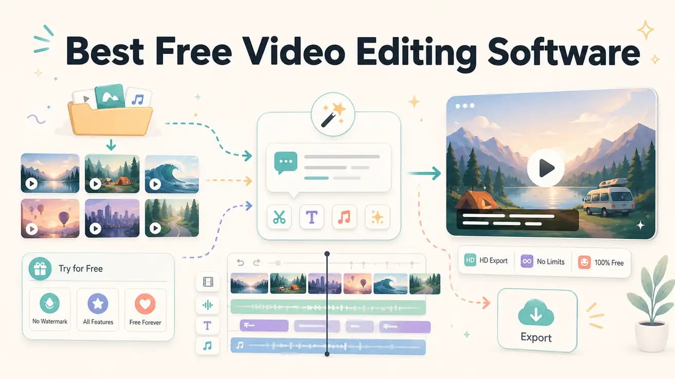 Best free video editing software comparison with Editly