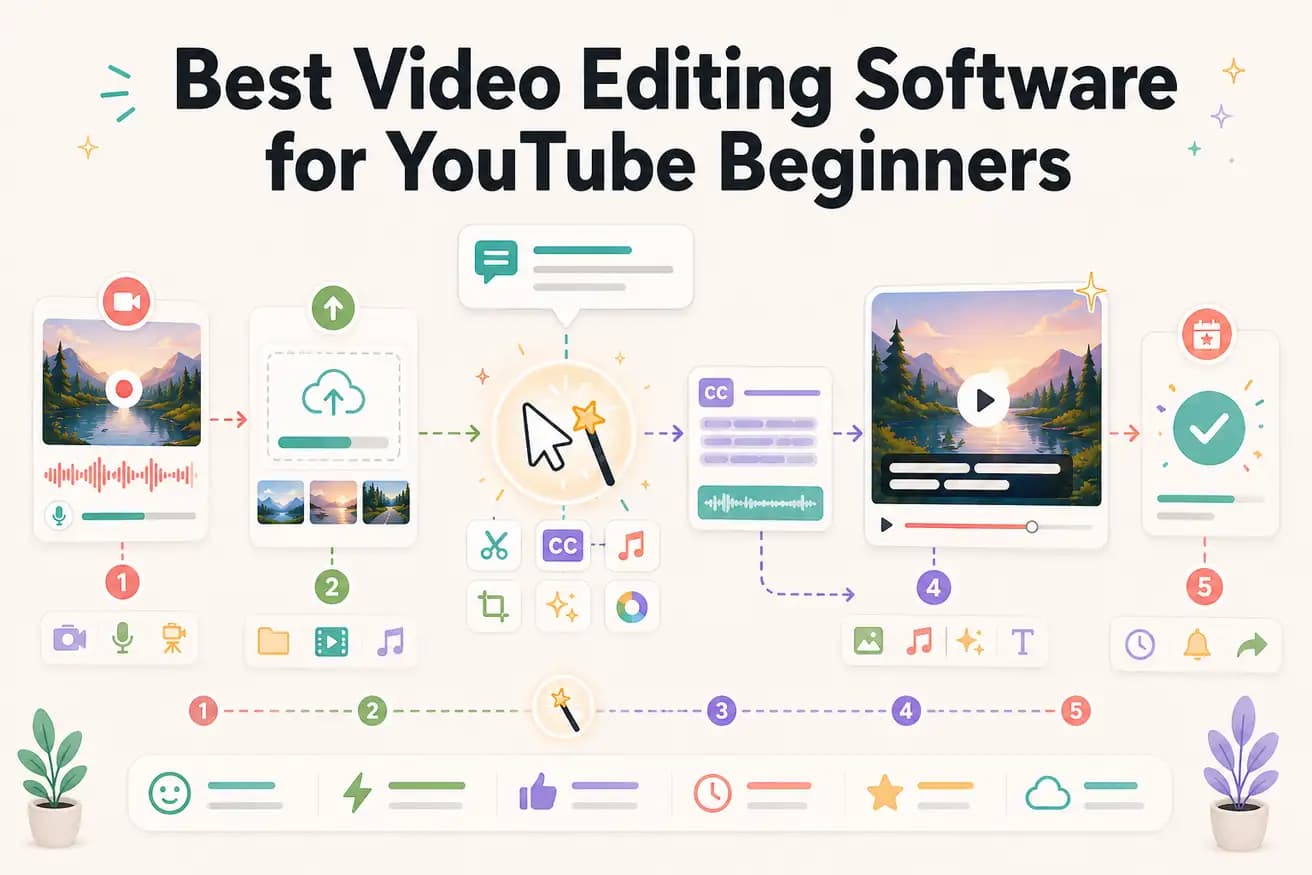 Best video editing software for beginner YouTubers