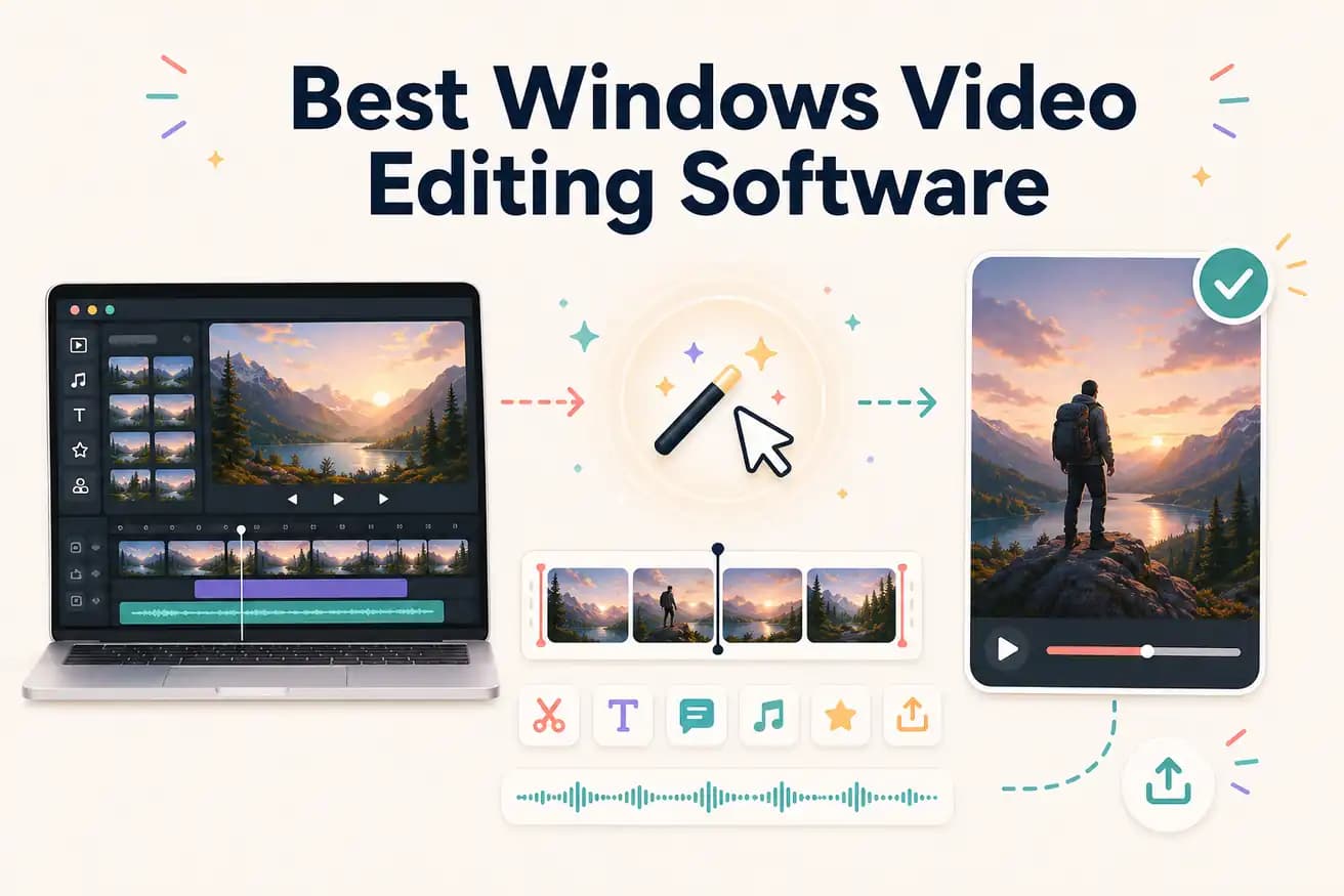 Best Windows video editing software comparison 2026