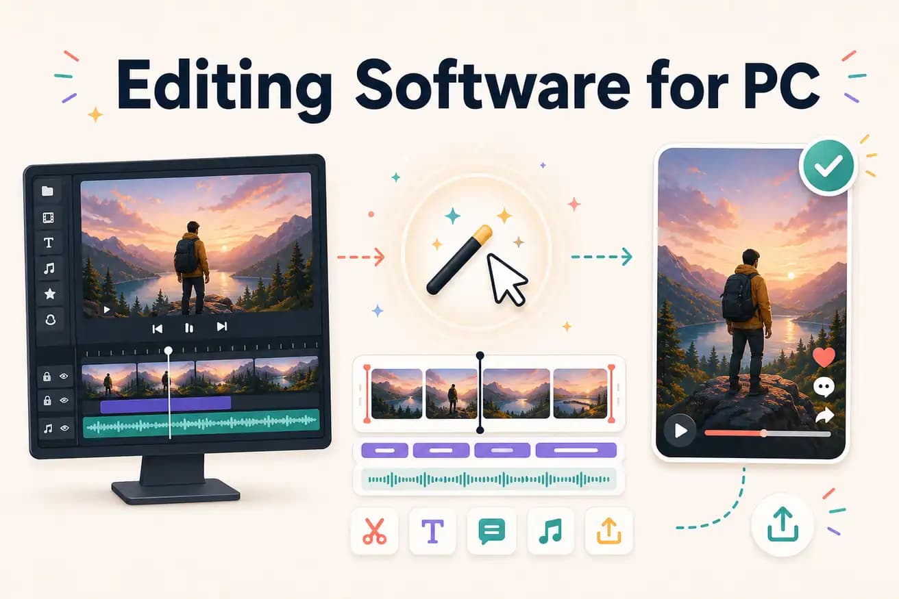 Editing software for PC — DaVinci Resolve vs Editly AI comparison