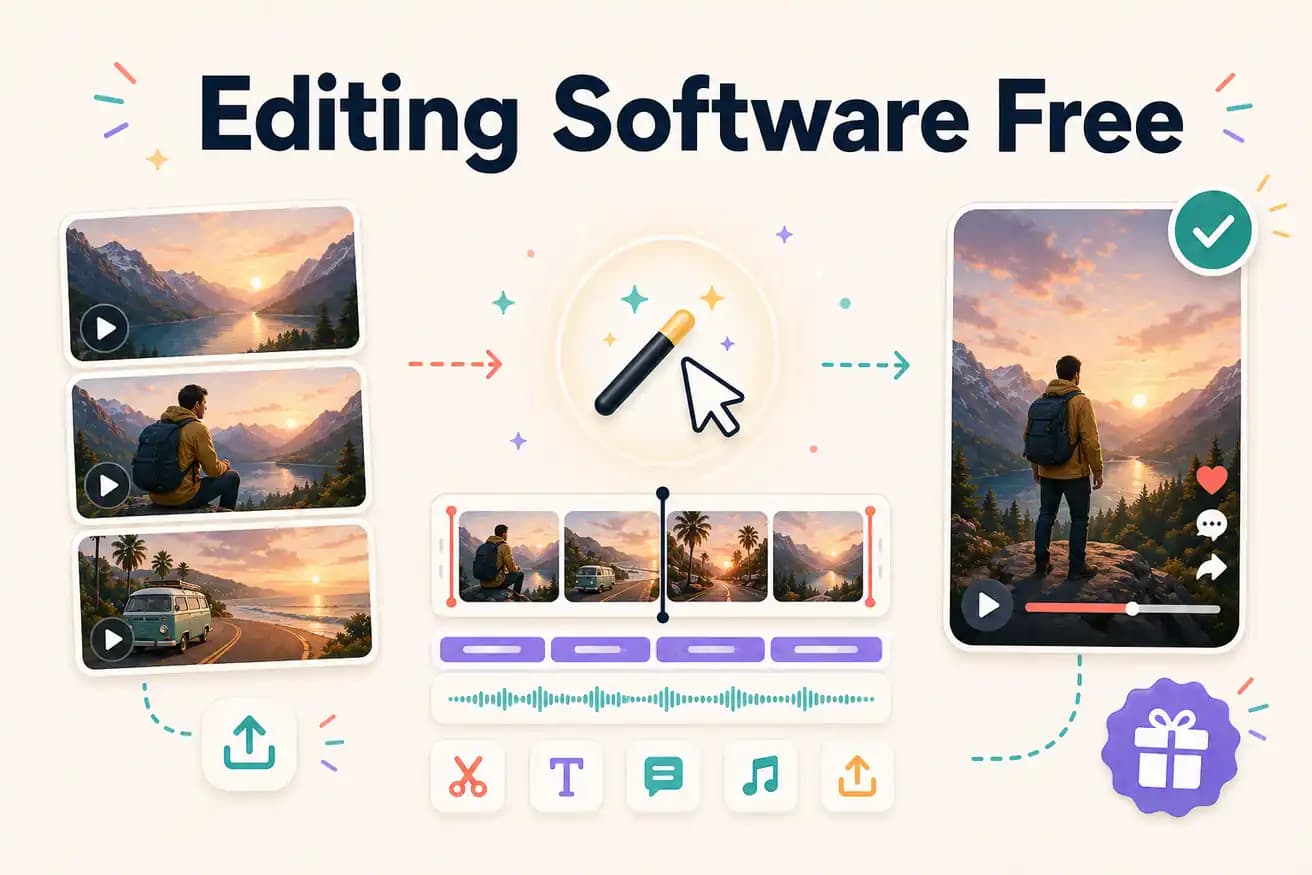 Free editing software 2026 — DaVinci Resolve vs Editly AI options