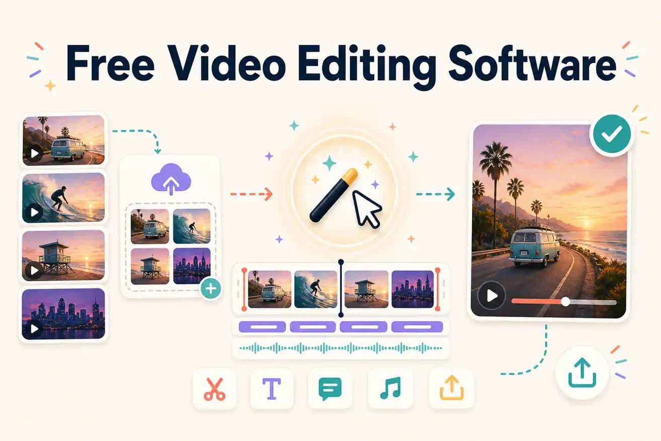 Free video editing software comparison 2026