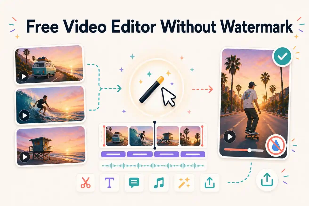 Free video editor without watermark — comparison of real options