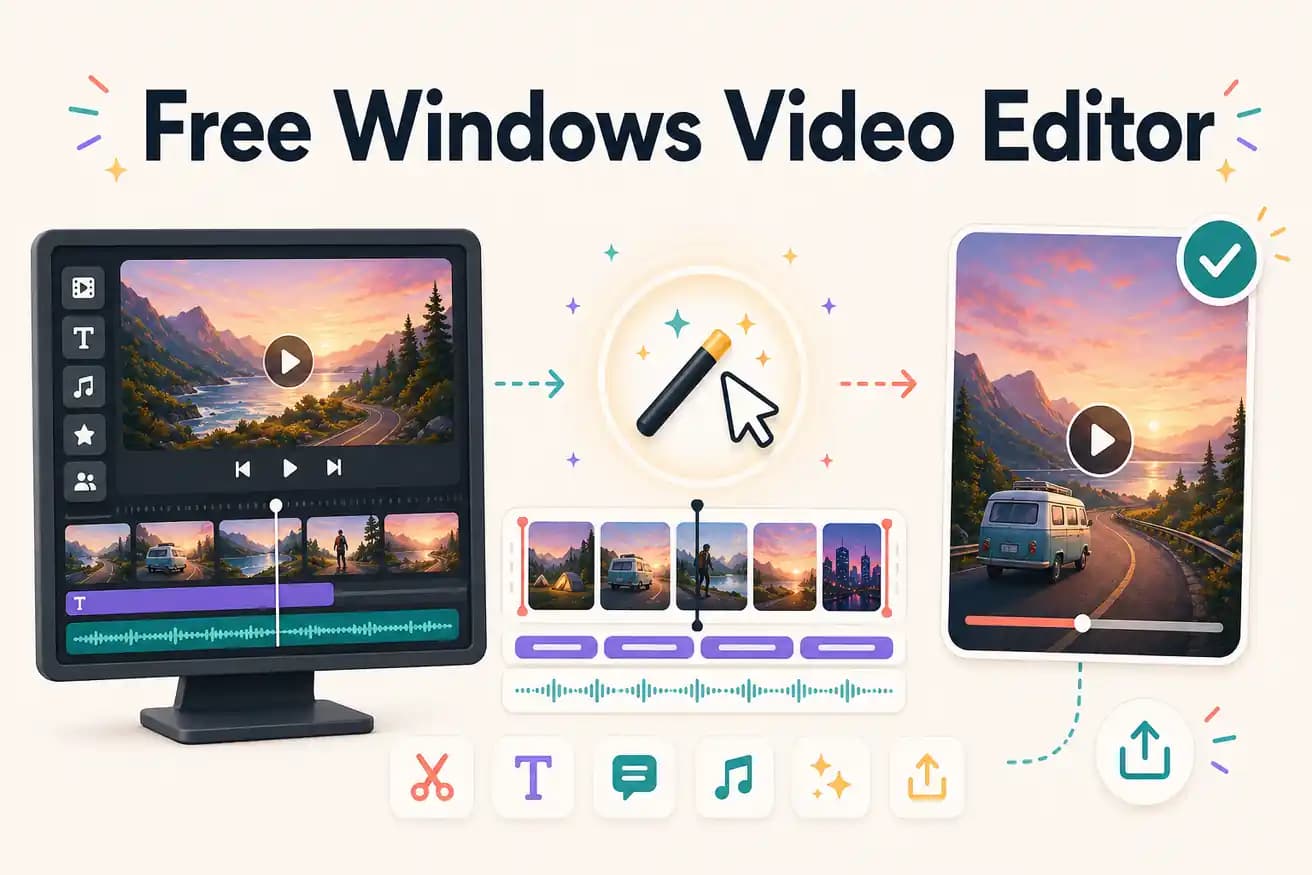 Free Windows video editor comparison 2026
