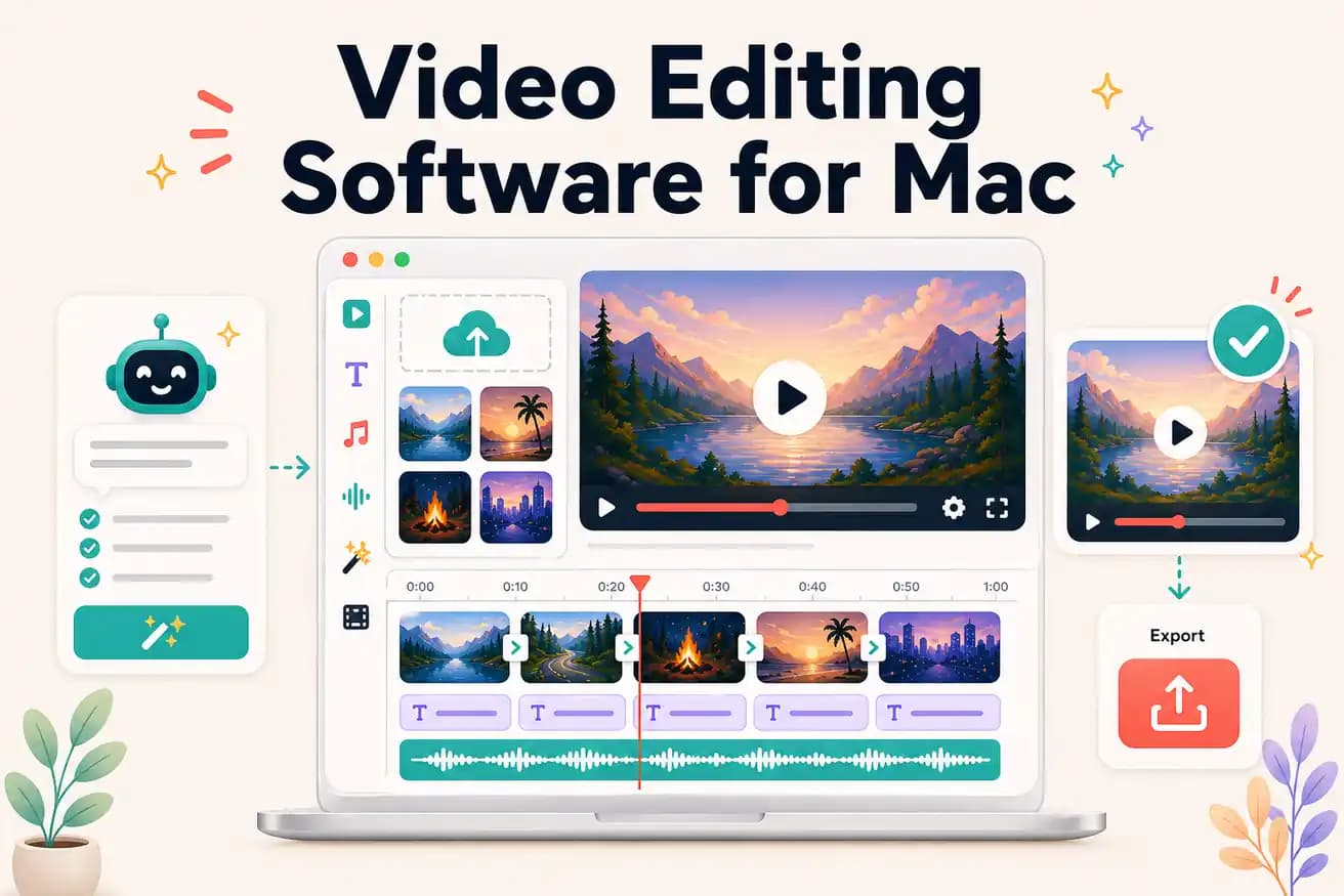 Video editing software for Mac — from iMovie to Editly AI