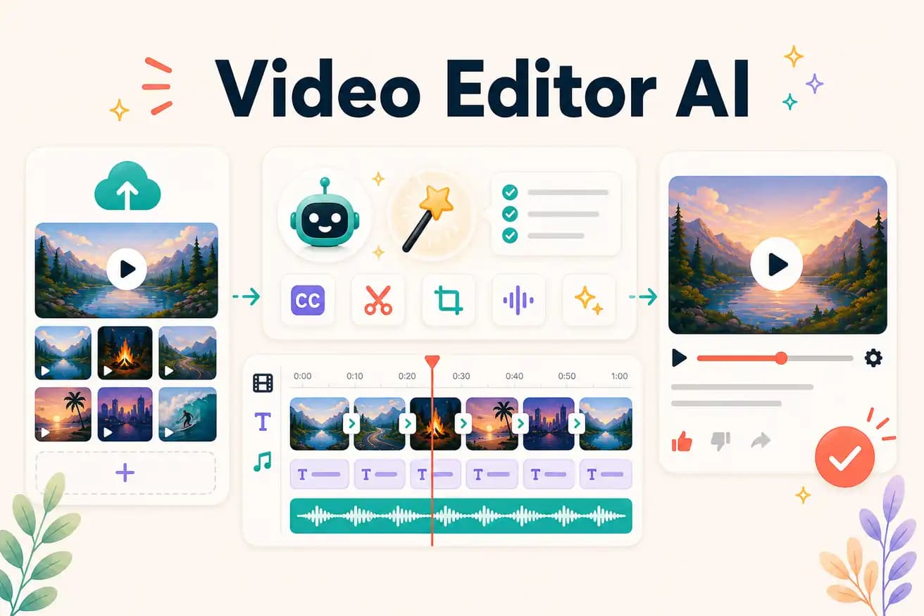 Video editor with AI — Editly Gemini-powered editing