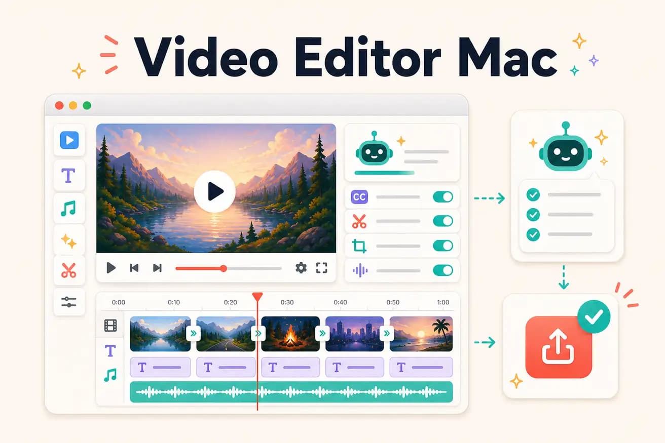 Video editor for Mac — iMovie, Final Cut Pro, DaVinci Resolve, and Editly