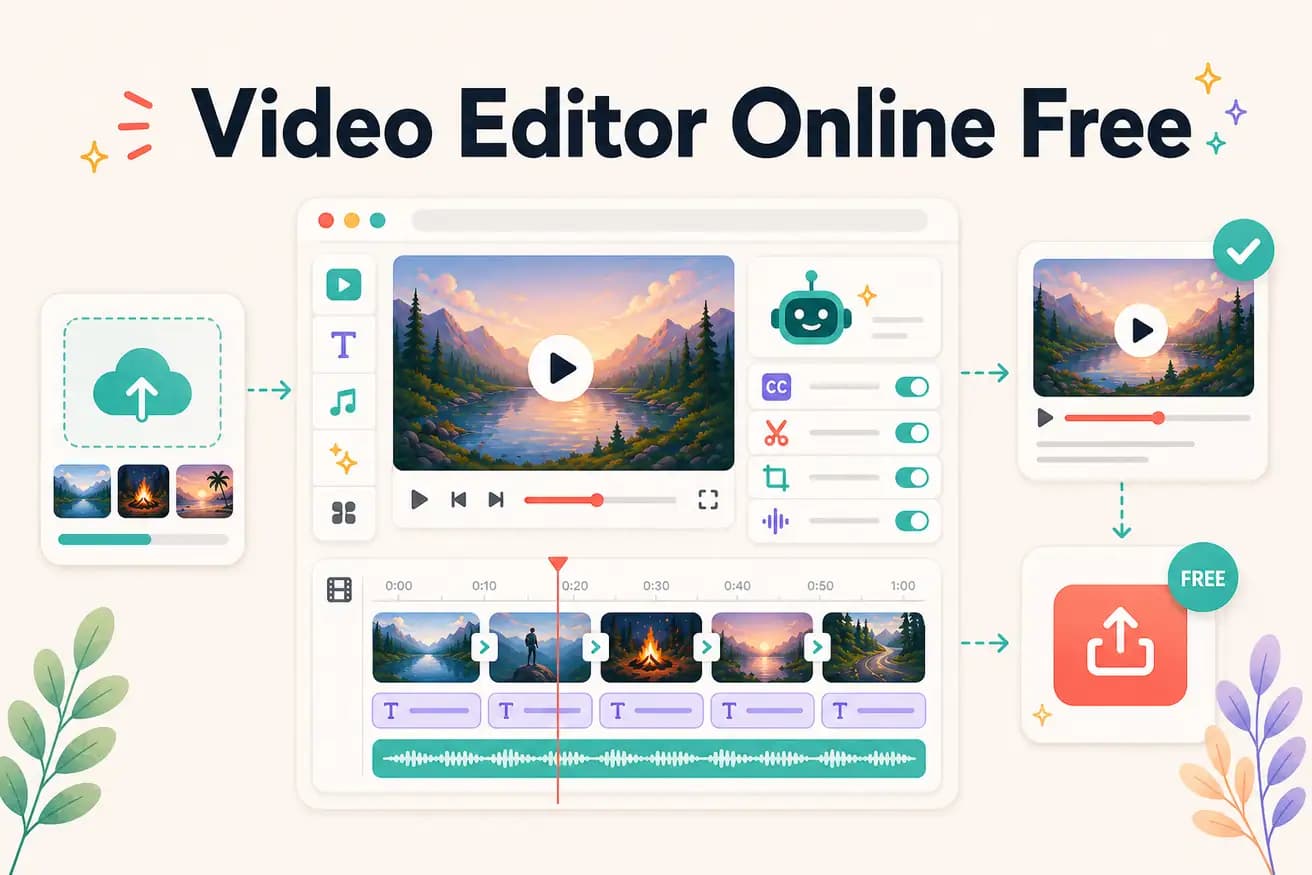 Free online video editor — Clipchamp vs Editly AI options
