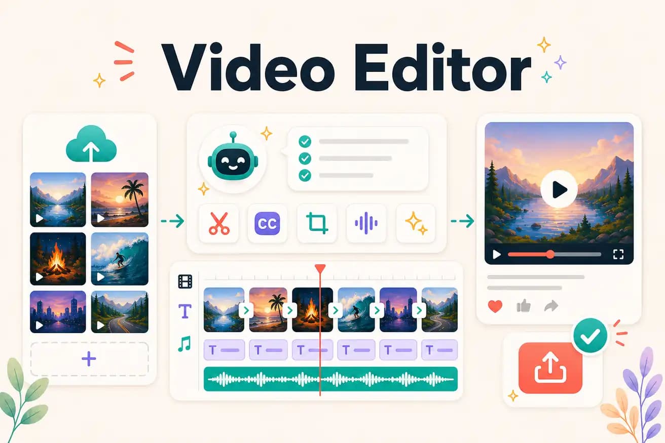 Video editor comparison 2026 — traditional vs AI-powered