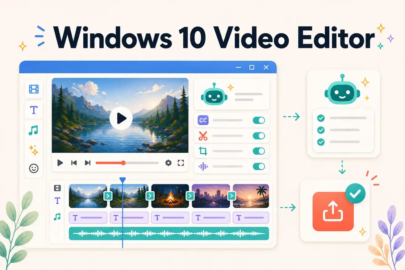 Windows 10 video editor options — DaVinci and Editly browser