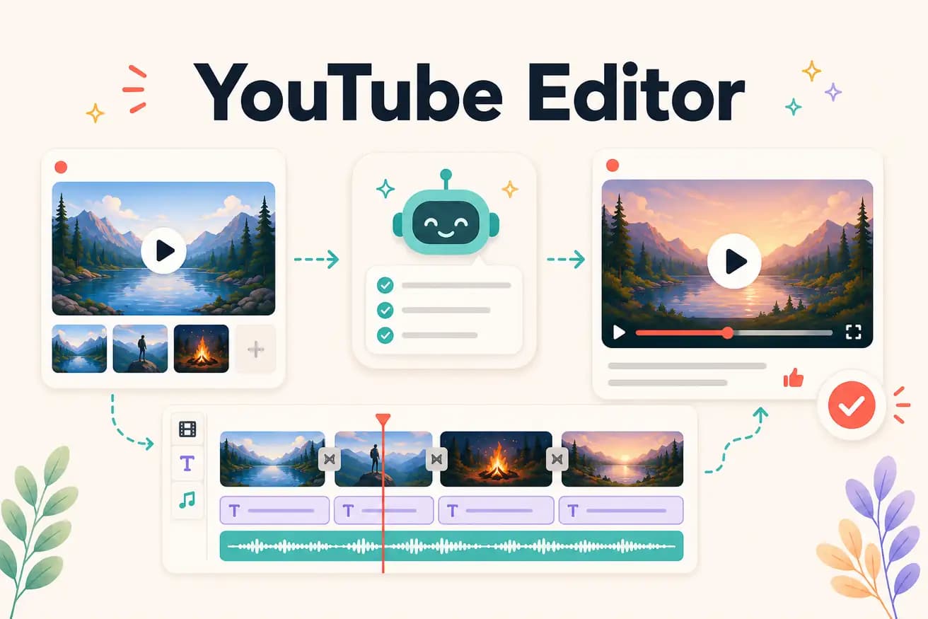 YouTube editor — DaVinci Resolve vs Editly AI approach